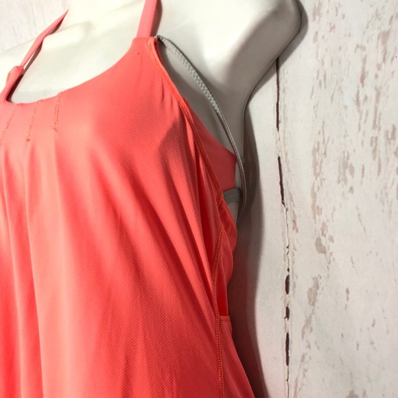 LULULEMON NO LIMITS TANK CARROT SIZE 4 - Picture 5 of 10